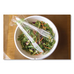 Eco-Products Plantware Individually Wrapped CPLA Forks, Medium-Weight, White, 1,000/Carton (EP-S017-W)