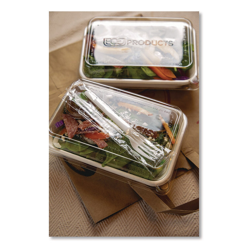 Eco-Products Plantware Individually Wrapped CPLA Forks, Medium-Weight, White, 1,000/Carton (EP-S017-W)