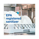 Luster Professional Liquid Chlorine Sanitizer Dishwasher Detergent, Chlorine Scent, 1 Gallon, 2/Carton (45916)