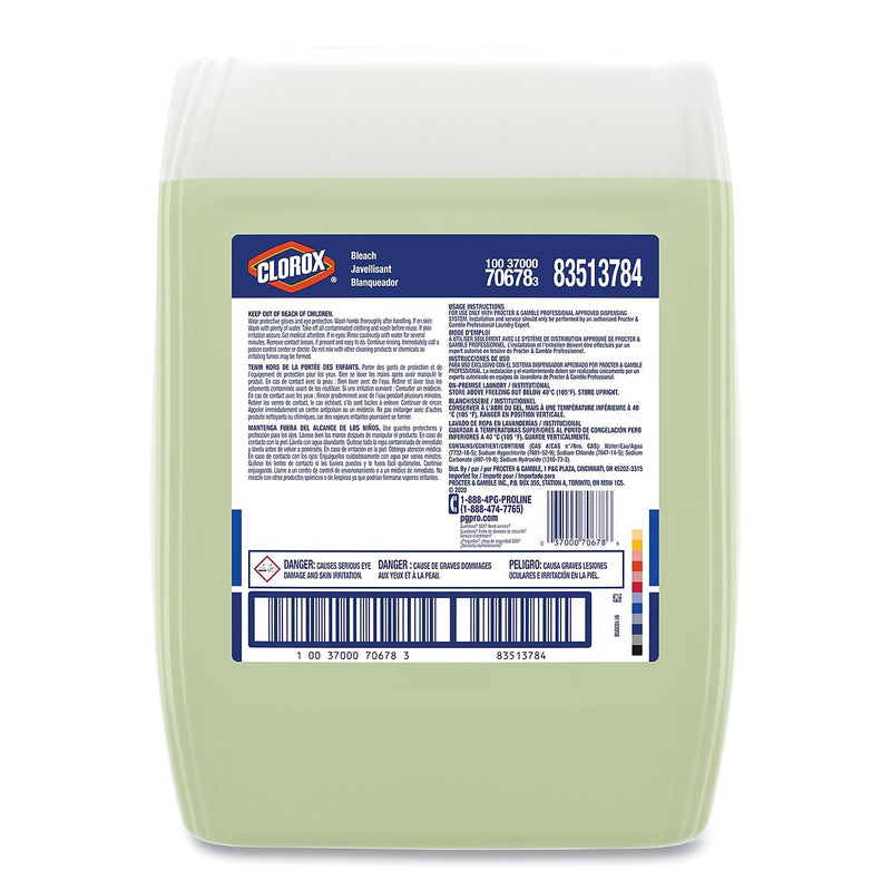 P&G Pro Line Clorox Bleach Laundry Additive, 5 Gallon (70678)