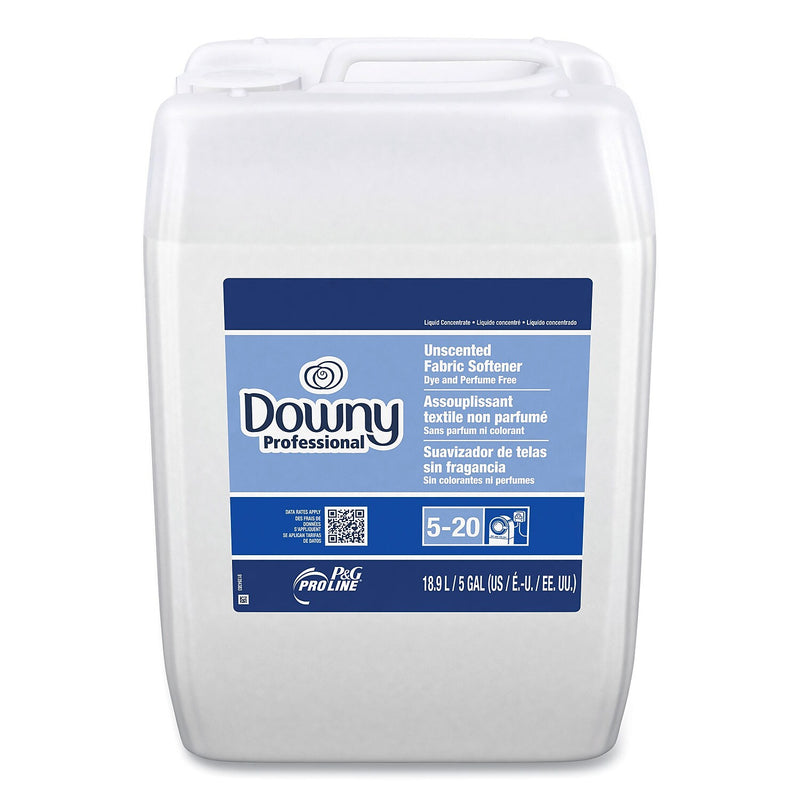 P&G Pro Line Downy Professional Fabric Softener, Unscented, 427 Loads, 5 Gallon (70679)