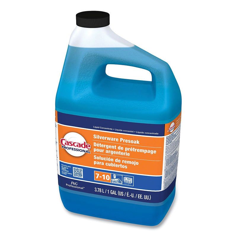Cascade Professional Dish Silverware Presoak, Mild Citrus Scent, 1 Gallon, 2/Carton (71188)