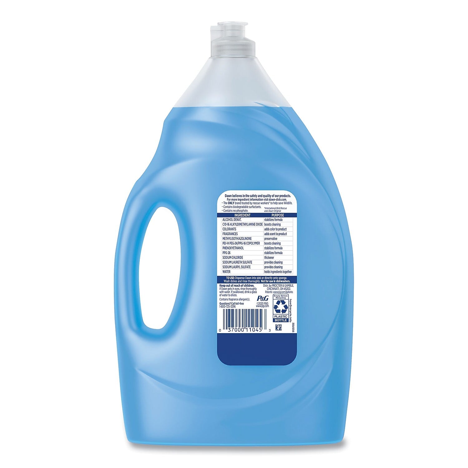 Dawn Ultra Dish Soap, Original Scent, 56 oz., 2/Carton (80357751)