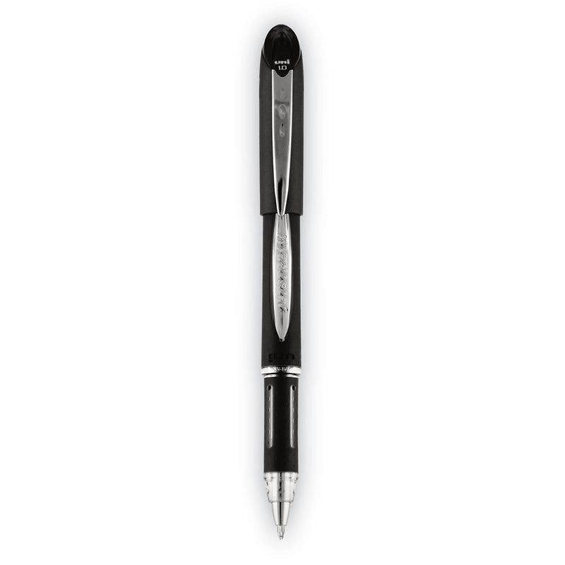 uni-ball Jetstream Gel Pen, Bold Point, 1.0mm, Black Ink (33921)