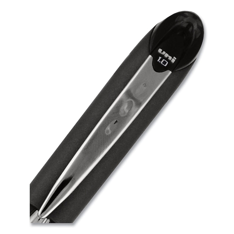 uni-ball Jetstream Gel Pen, Bold Point, 1.0mm, Black Ink (33921)