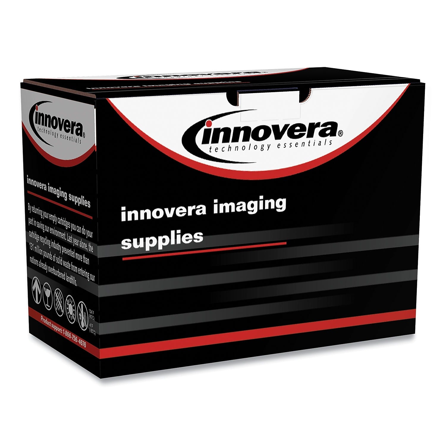 Innovera Remanufactured Black Standard Yield Toner Cartridge Replacement for HP 58A