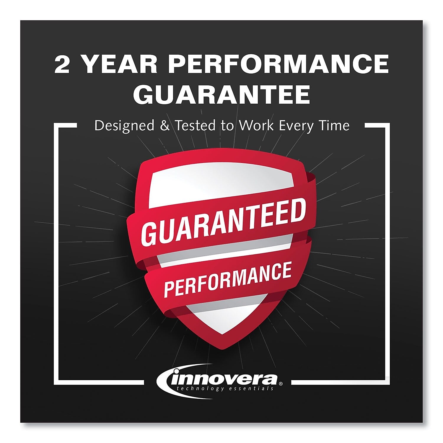 Innovera Remanufactured Black Standard Yield Toner Cartridge Replacement for HP 58A