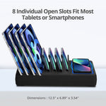 SIIG USB-A/USB-C Charging Station, 150W, Black (AC-PW1R11-S1)