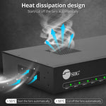 SIIG USB-C Charging Station, 600W, Black  (ID-US0A11-S1)
