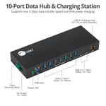 SIIG USB-A/USB-C Charging Station, 65W, Black (ID-US0811-S1)