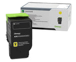 Lexmark C230H40 Yellow Extra High Yield Toner Cartridge, Prints Up to 3,500 Pages