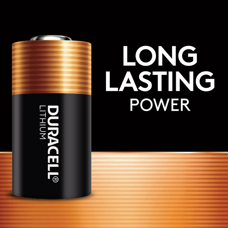 Duracell Specialty High-Power CR2 Lithium Battery, 2/Pack (CR2B2PK)