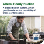 Tork Chem-Ready Centerpull Paper Towel Dispenser Buckets, White, 5/Carton (192850)