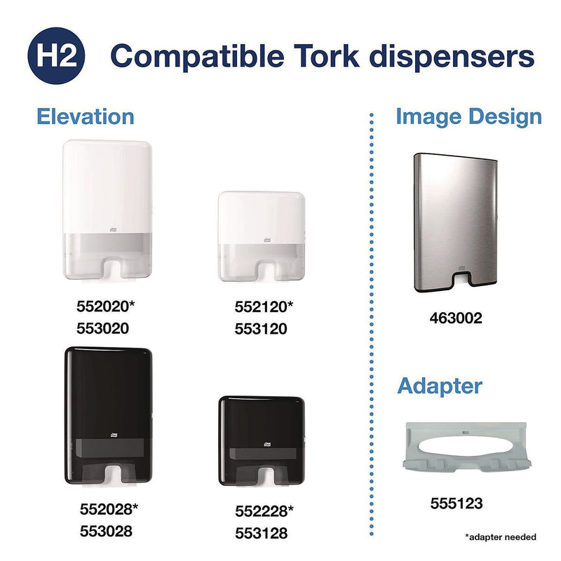 Tork Xpress Multifold Paper Towels, 1-Ply, 250 Sheets/Pack, 12 Packs/Carton (424834)