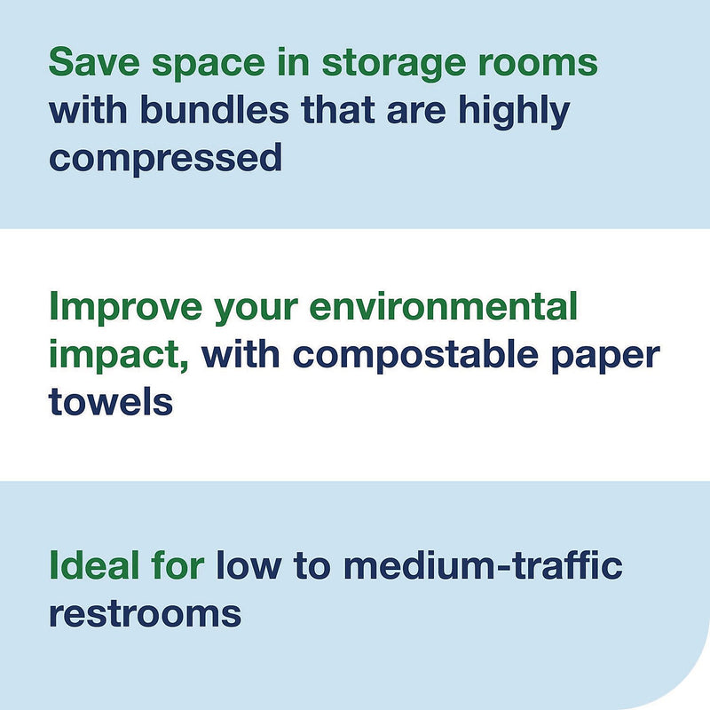 Tork Xpress Multifold Paper Towels, 1-Ply, 250 Sheets/Pack, 12 Packs/Carton (424834)