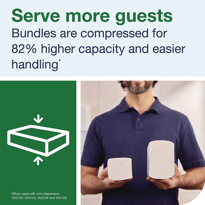 Tork Xpress Multifold Paper Towels, 1-Ply, 250 Sheets/Pack, 12 Packs/Carton (424834)