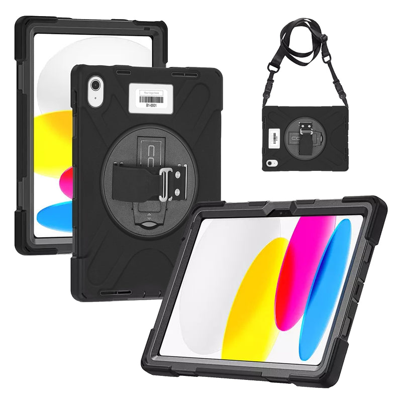 CODi Rugged Case iPad 11" A16 / iPad 10.9" (11th & 10th Generation), Black (C30705069)