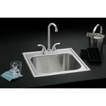 Elkay Dayton Stainless Steel 20" x 20" x 10-1/8", Single Bowl Top Mount Laundry Sink (DPC12020101)