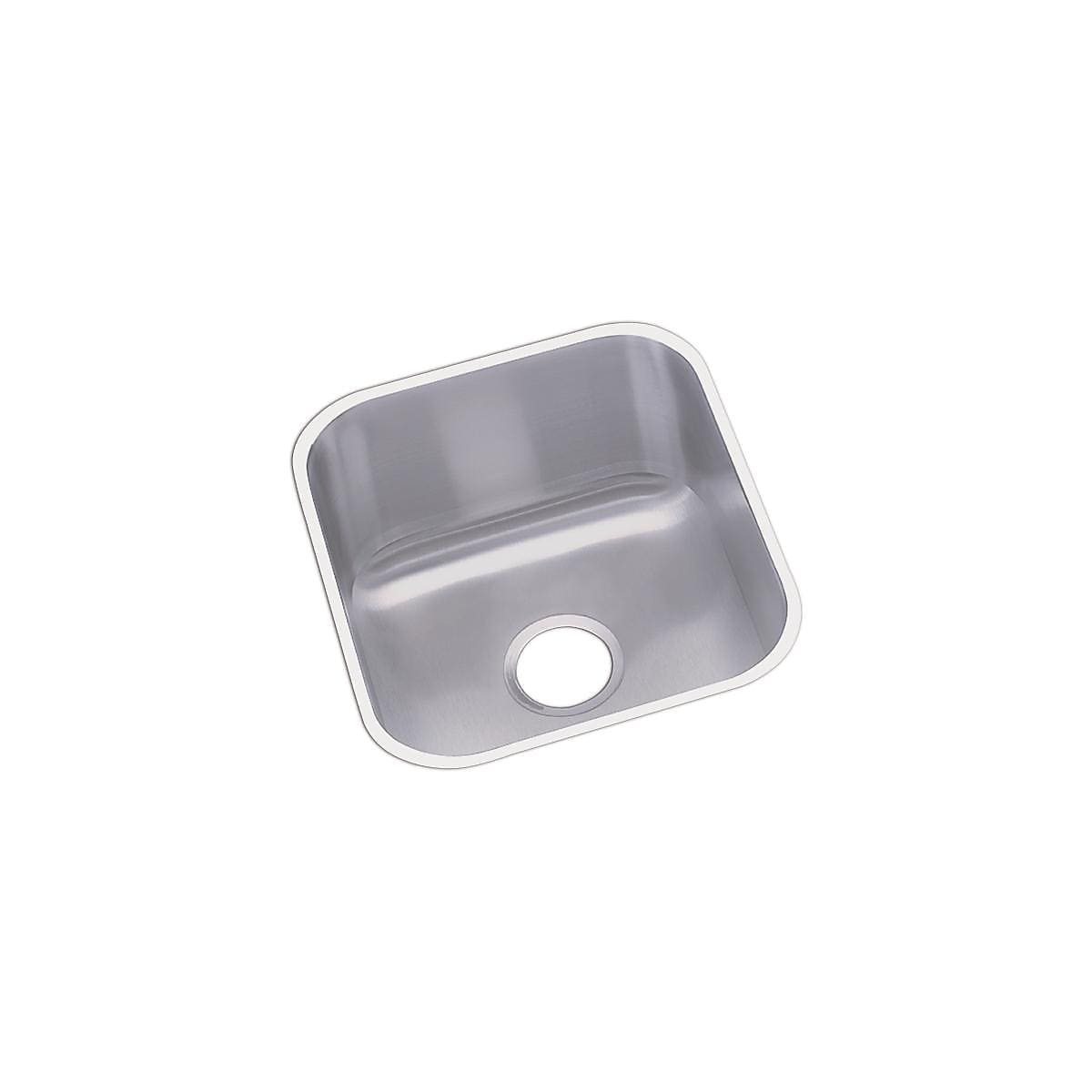 Elkay Dayton Stainless Steel 16-1/2" x 18-1/4" x 8", Single Bowl Undermount Bar Sink (DXUH1618)