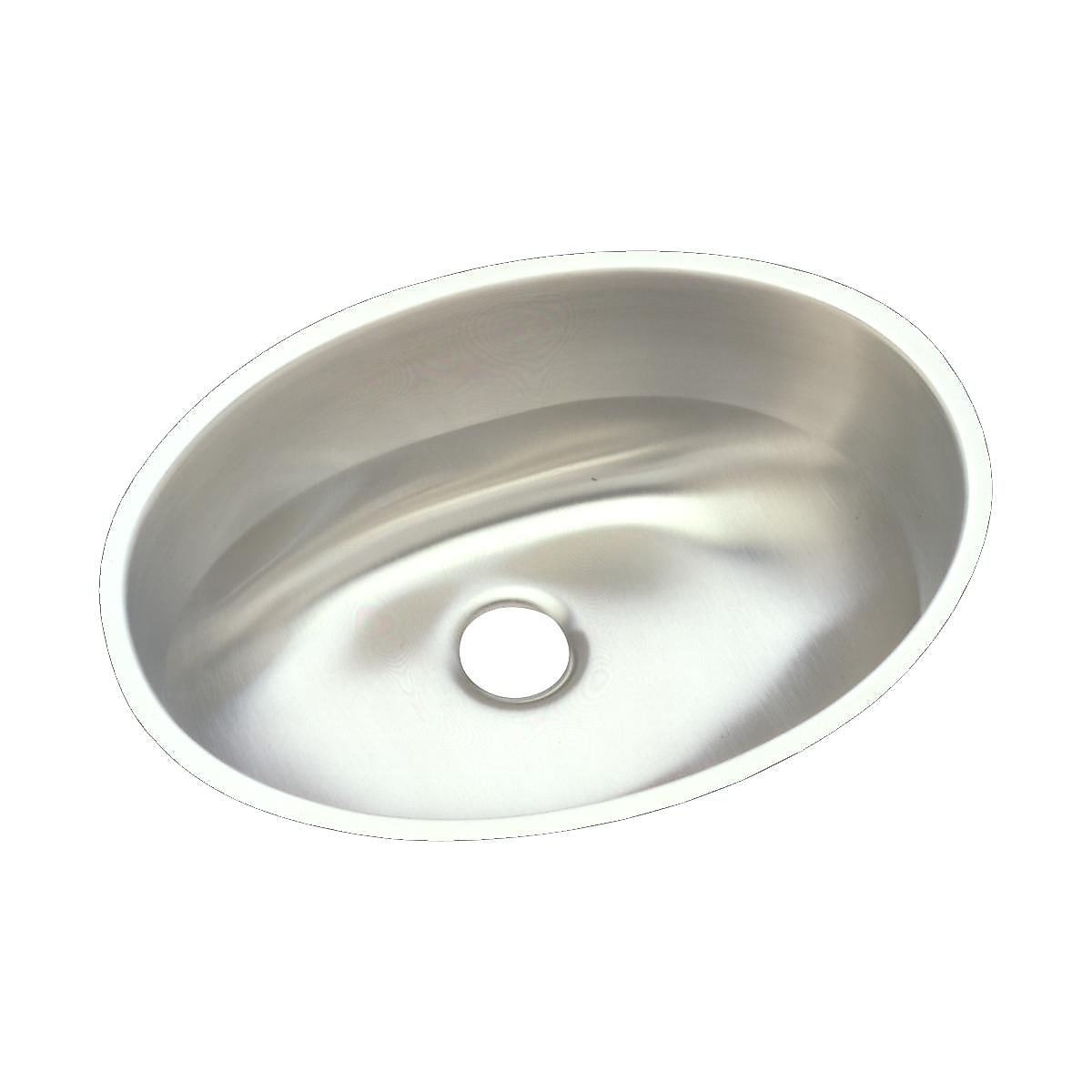 Elkay Asana Stainless Steel 18" x 14" x 6", Single Bowl Undermount Bathroom Sink (ELUH1511)