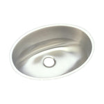 Elkay Asana Stainless Steel 18" x 14" x 6", Single Bowl Undermount Bathroom Sink (ELUH1511)
