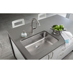 Elkay Lustertone Stainless Steel 26-1/2" x 18-1/2" x 8", Single Bowl Undermount Sink (ELUH2416)
