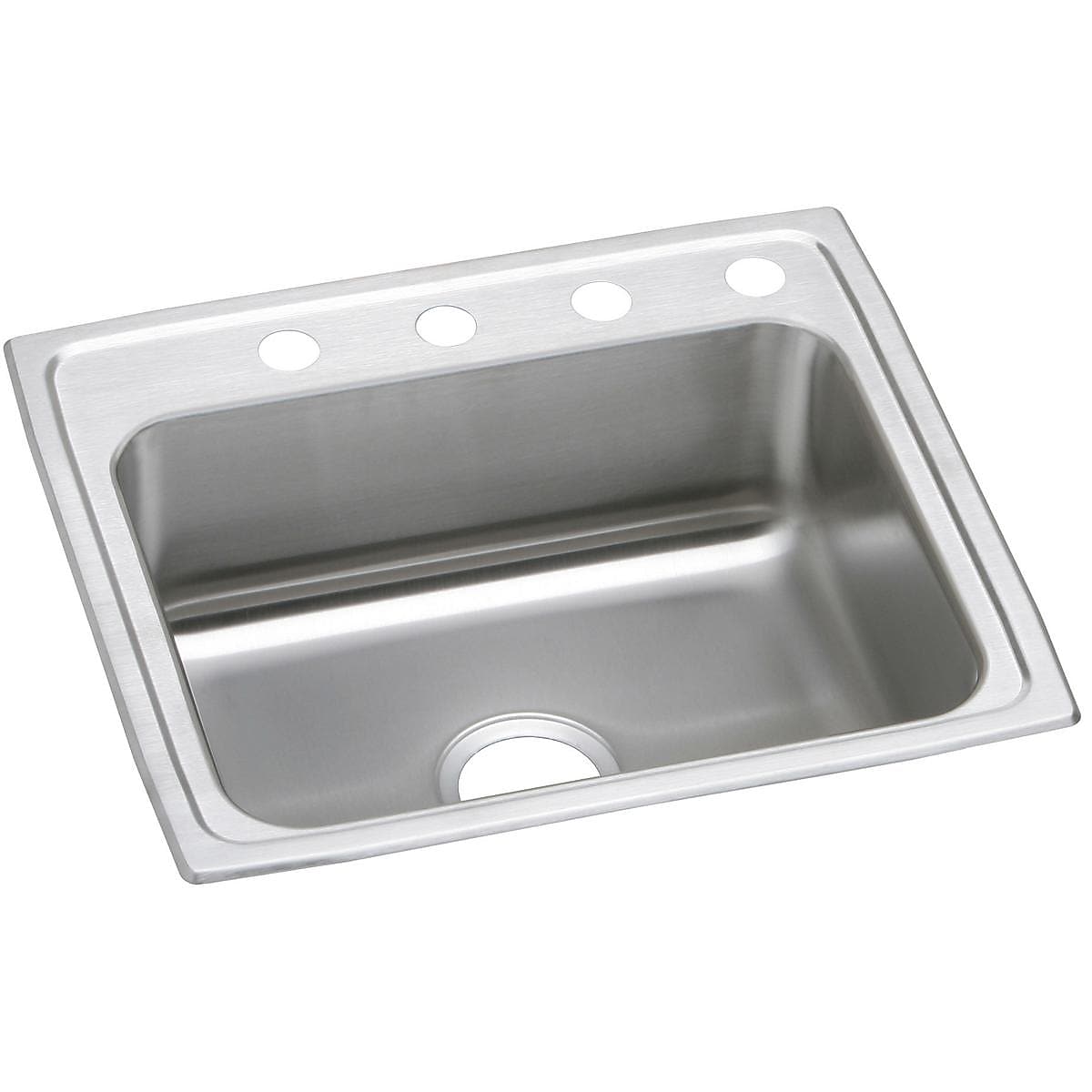 Elkay Celebrity Stainless Steel 22" x 19-1/2" x 7-1/8", Single Bowl Top Mount Sink (PSR22193)