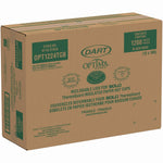Dart Optima Reclosable Polystyrene Hot Cup Lid, Fits 12 oz. to 24 oz. Cup, Black, 1,200/Carton (OPT1224TGB)