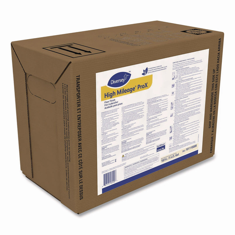 Diversey High Mileage ProX Floor Finish, Solvent Scent, 5 Gallon (101110008)