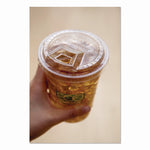 Eco-Products GreenStripe Sip Through Plastic Cold Cup Lid, Fits 9/12/24 oz. Cup, Clear, 1000/CT (EP-FLCS)