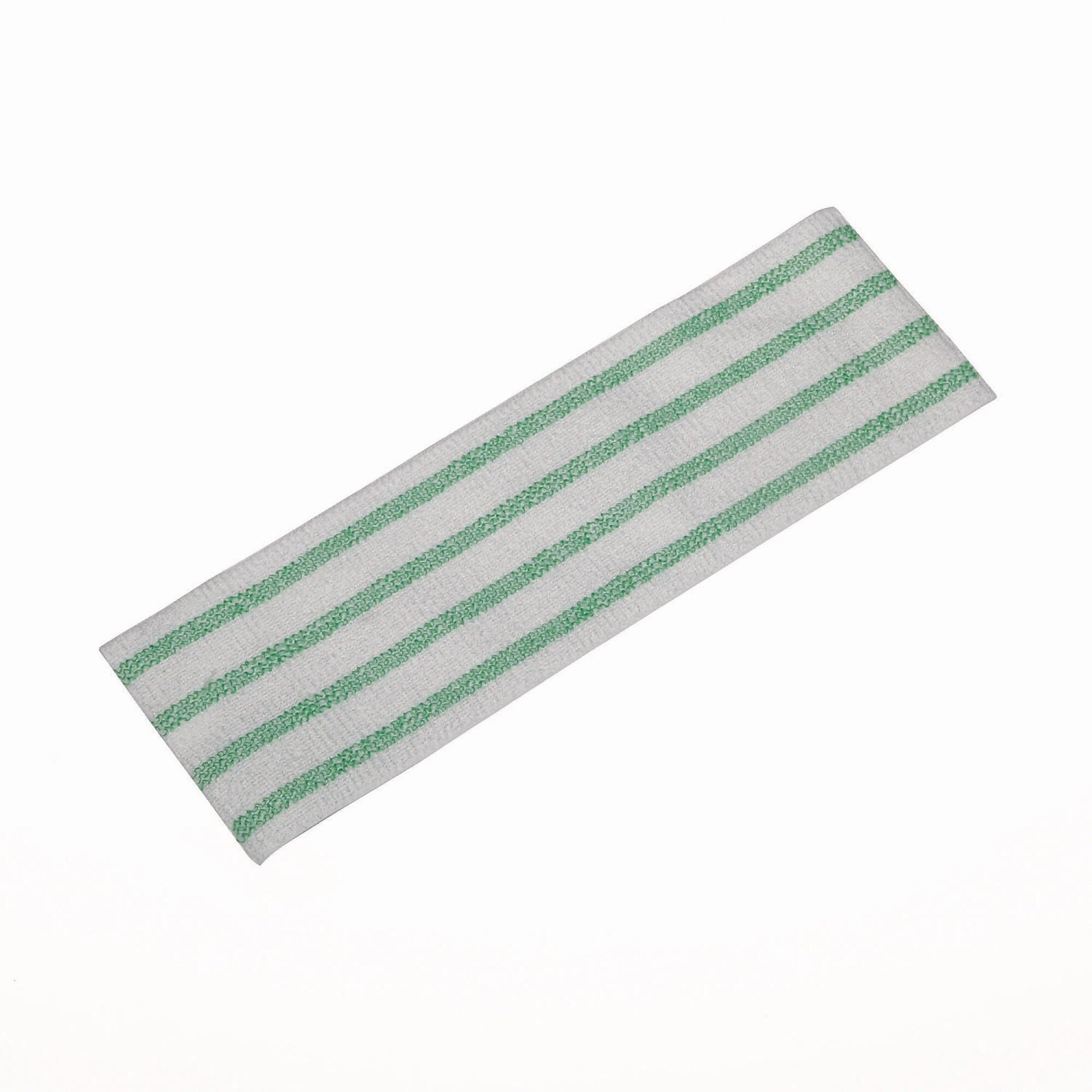 AbilityOne Skilcraft Microfiber 18" Wet Mop Pad, White, 160/Box (7920-01-716-9636)