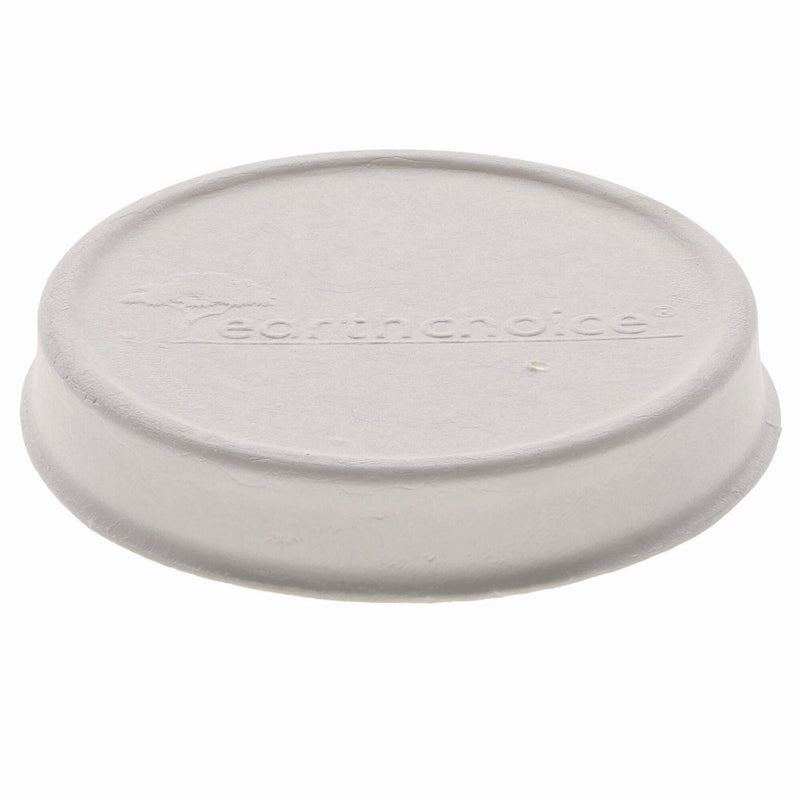 Pactiv Evergreen EarthChoice Compostable Fully Closed Fiber Hot Cup Lid, 8/12/16 oz. Cup, White, 500/Carton (LMC81216ECBB)