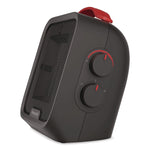 Honeywell UberHeat 5 1500-Watt Portable Ceramic Electric Heater, Black (HCE210B)