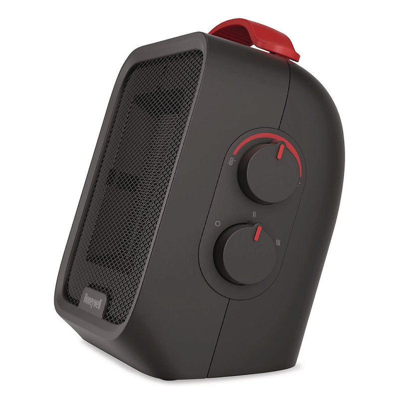 Honeywell UberHeat 5 1500-Watt Portable Ceramic Electric Heater, Black (HCE210B)