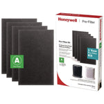 Honeywell Pre-Cut Carbon Air Purifier Pre-Filter, 14.17" x 17.28" x 0.2", 4/Box (HRFA300)