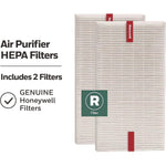Honeywell HEPA Air Purifier Filter, 10.24" x 6.5" x 1.58", 2/Box (HRFR2)