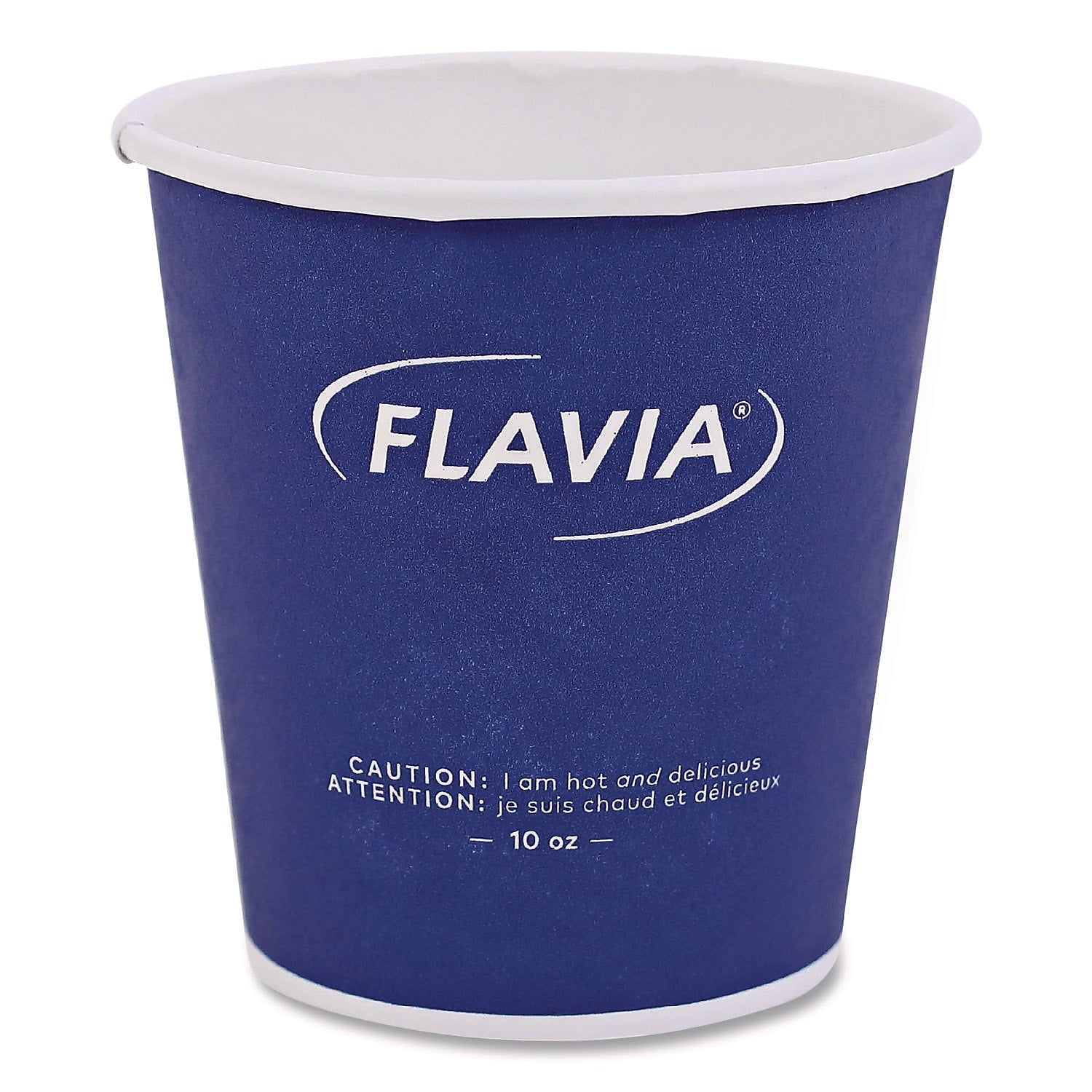 Flavia Paper Hot Beverage Cups, 10 oz., Blue, 100 Cups/Pack, 10 packs/Carton (25200018)