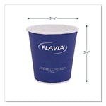Flavia Paper Hot Beverage Cups, 10 oz., Blue, 100 Cups/Pack, 10 packs/Carton (25200018)