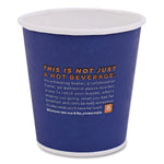 Flavia Paper Hot Beverage Cups, 10 oz., Blue, 100 Cups/Pack, 10 packs/Carton (25200018)