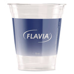 Flavia Plastic Cold Cups, 12 oz., Clear/Blue, 900/Carton (25200058)