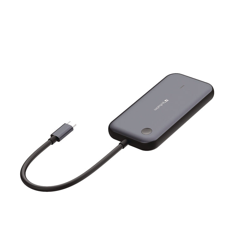 Verbatim Share My Screen USB-C to USB-A/VGA/HDMI Audio/Video Adapter, Gray (32146)