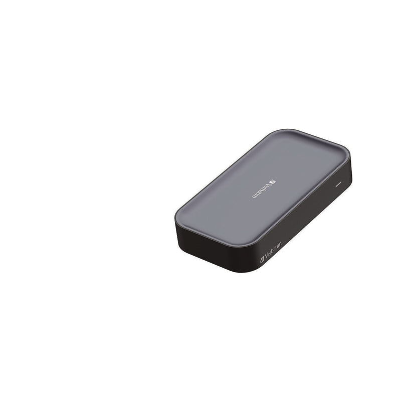 Verbatim Share My Screen USB-C to USB-A/VGA/HDMI Audio/Video Adapter, Gray (32146)