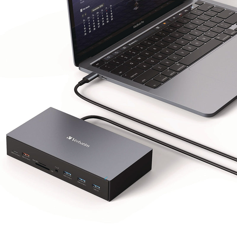 Verbatim USB-C Pro Docking Station for Laptop (32172)
