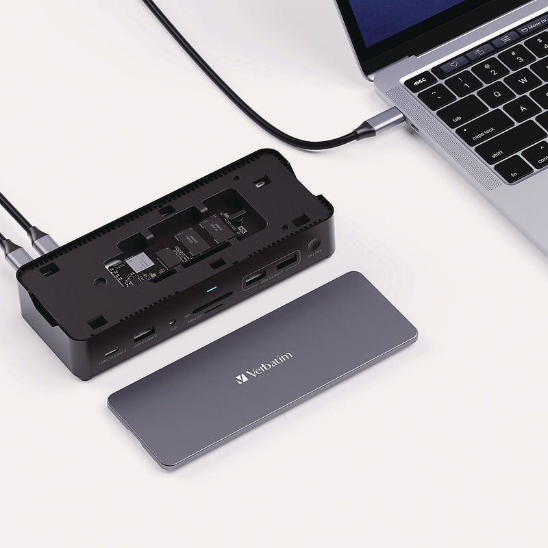 Verbatim USB-C Pro Docking Station for Laptop (32174)
