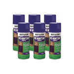 Rust-Oleum Specialty No Hunting Purple Spray Paint, Flat No Hunting Purple, 12 oz. Aerosol Can, 6/Carton (270970)