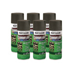 Rust-Oleum Camouflage Spray Paint, Flat Deep Forest Green, 12 oz. Aerosol Can, 6/Carton (279175)
