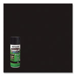 Rust-Oleum Camouflage Spray Paint, Flat Black, 12 oz. Aerosol Can, 6/Carton (279179)