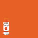 Rust-Oleum Specialty Fluorescent Spray Paint, Flat Fluorescent Orange, 11 oz. Aerosol Can (342568)