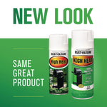 Rust-Oleum High Heat Enamel Spray Paint, Flat White, 12 oz. Aerosol Can (7751830)