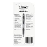 BIC Break-Resistant Mechanical Pencil, 0.7mm, #2, Medium Lead, 2/Pack (MV7PRP2-BLK)